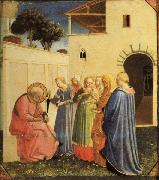 Fra Angelico The Naming of the Baptist oil painting on canvas